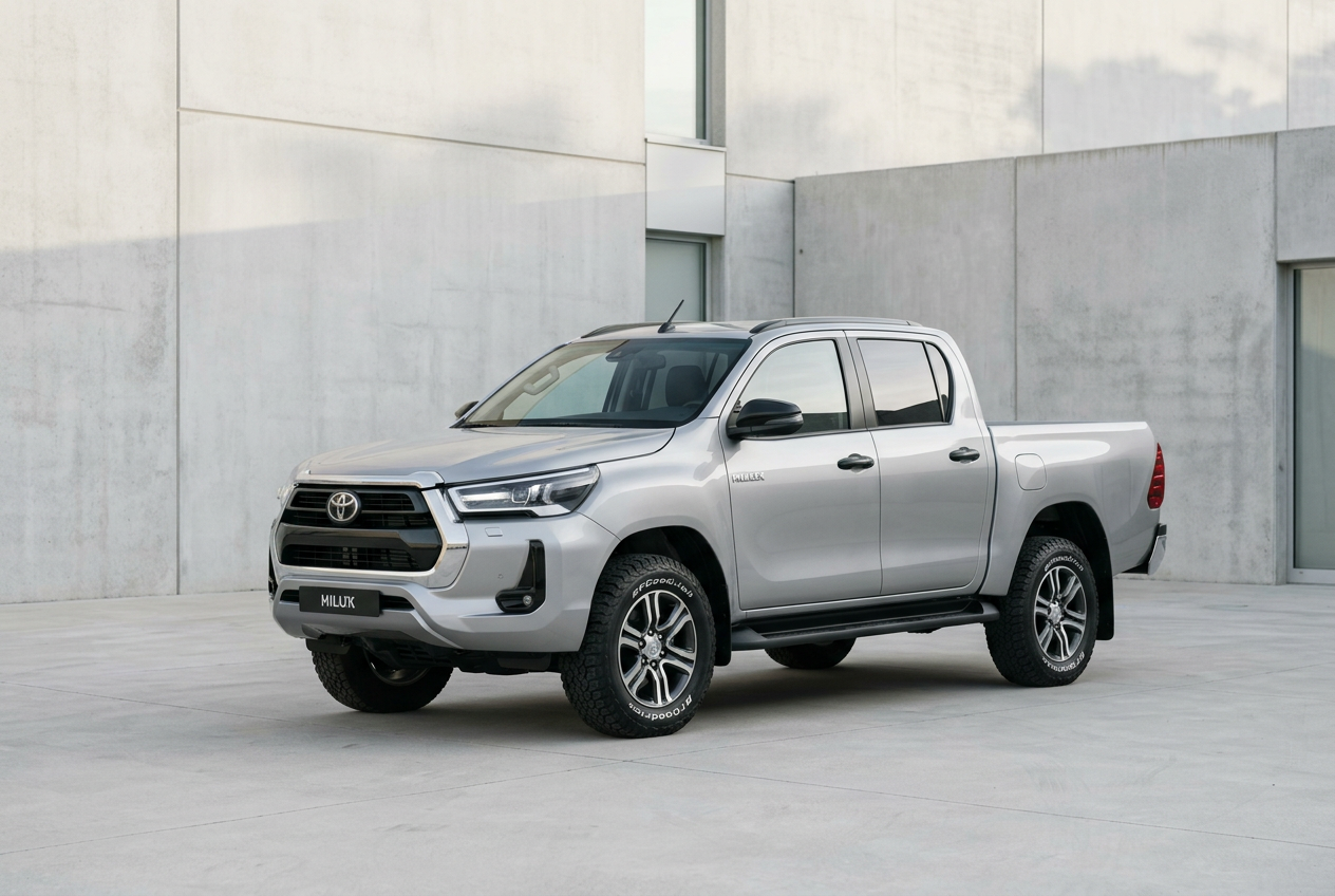2022 Toyota Hilux, front three-quarter view